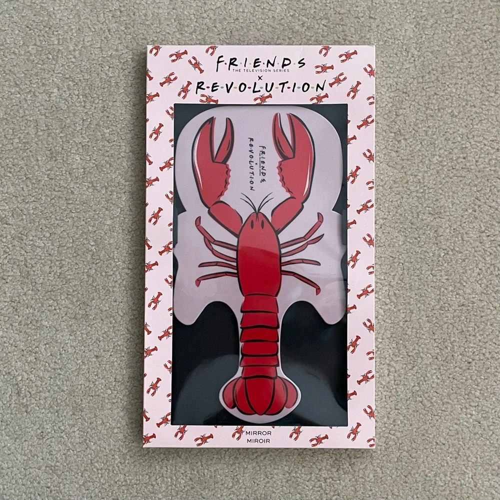 Makeup Revolution x Friends Lobster Handheld Mirror